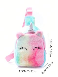 Plush Unicorn Children Backpack - Momorii