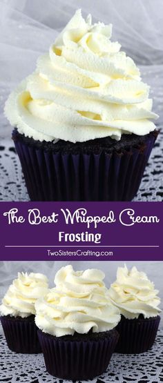 the best whipped cream frosting for cupcakes