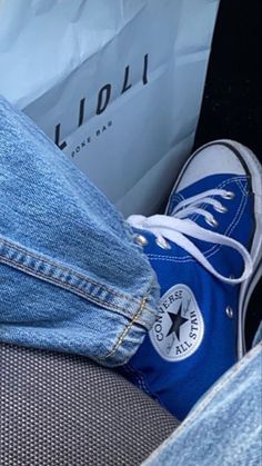 Converse Bleu, Converse Outfits, Aesthetic Shoes, Swag Shoes