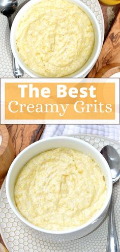 how to make the cremest grits for breakfast