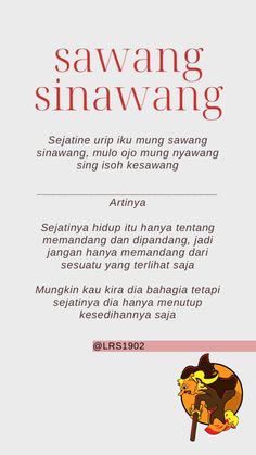 the back cover of an advertisement for saawang snawang, which is also