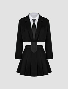 Black Crop Blazer, Preformance Outfits, Blazer White, Crop Blazer, Jewelry Nails, Kpop Fashion Outfits, White Blazer, Casual Style Outfits