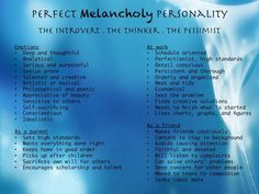 Melancholy Melancholy Personality, Rudolph Steiner, Disc Personality, Mumbo Jumbo, Waldorf Homeschool