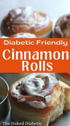 Splenda Dessert Recipes, Sugar Free Glaze, Glazed Cinnamon Rolls, Sugar Free Baking Recipes, Sugar Free Cake Recipes, Cinnamon Roll Recipe