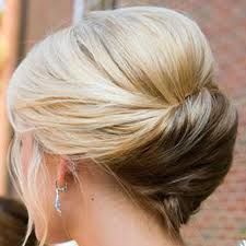 short hair up dos - Google Search Sanggul Modern, Stylish Hairstyles, Short Hair Bun, Short Wedding Hair, Hair And Beauty, Short Hair Updo, French Twist, Wedding Updo, Victoria Secrets