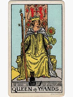 the queen of wands tarot card