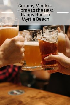 Myrtle Beach Happy Hour Hangover Burger, Pork Pot Stickers, Relaxed Rustic, Seafood Sushi, Broadway At The Beach, Popular Dishes, The Hangover, South Carolina Beaches, Myrtle Beach South Carolina