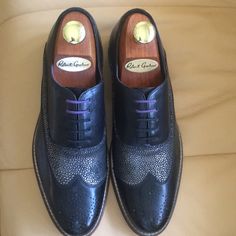 Robert Graham Magaw 2 Oxford Dress Shoes- Leather, Two Sets Of (Black, Purple Color) Shoelaces. Fantastic Shoes, $298.00 Sell On Web. Robert Graham, Fantastic Shoes, Oxford Dress Shoes, Oxford Dress, Best Color, Shoes Leather, Shoe Brands, Purple Color, Leather Shoes