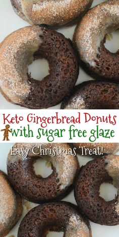 chocolate glazed donuts with sugar free glaze