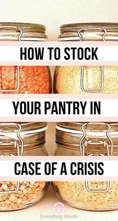 Food To Always Have In The House, Stock Pantry, Food Storage Ideas, Emergency Preparedness Food, Non Perishable Foods, Stock Your Pantry, Pantry Food, Emergency Prepardness, Emergency Food Storage