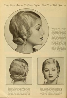 1920s Chignon, 1920 Flapper Hairstyles, 30s Hair, 1920's Hair, 1920 Hair