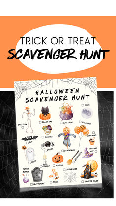 Embrace the autumn season with our Halloween Scavenger Hunt Checklist.  Perfect for children of various age groups, this delightful Halloween scavenger hunt is versatile, whether you're exploring eerie decorations in the neighborhood or enjoying it as a standalone game indoors. It's a fantastic inclusion for a family game night, a Halloween gathering, or even a classroom event.

This purchase is an instant download. No physical item will be shipped.

How to use:  download, print and enjoy! Scavenger Hunt Halloween, Printable Halloween