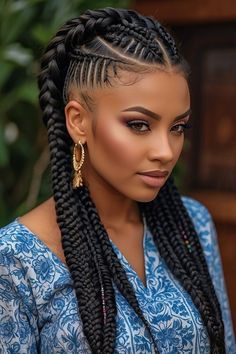 Long Braided Hairstyles, Quick Braided Hairstyles, Dance Hairstyles, Protective Hairstyles Braids, Cool Braid Hairstyles