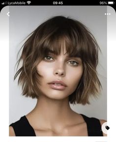 Fringe Haircuts, Choppy Bob Hairstyles For Fine Hair, Trendy Bob, Short Shaggy Haircuts, Trendy Bob Hairstyles, Shaggy Haircuts, Bob Hairstyles For Thick, Chin Length, Choppy Bob Hairstyles