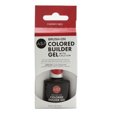 Cherry Red Colored Builder Gel ASP Cherry Red Colored Builder Gel  |  Sally Beauty Cherry Red Color, Builder Gel, Sally Beauty, Hard Gel, Cherry Red, Gel Nail, Full Set, Easy To Use, Cherry