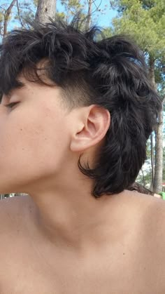 Mullet Hairstyle Straight Hair Men, Straight Hair Men’s Cut Short, Y2k Mullet Men, Cute Transmasc Haircuts, Haircuts Medium Length Men, Mullet Hairstyle Mens Long Hair, Short Shag Mullet Men, Mullet For Square Face