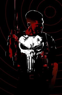 An original Punisher poster illustration. Designed to match the style of Daredevil and Kingpin. This 11 x 17 poster is printed on 80lb matte stock and shipped in a cardboard tube. Perfect for anyone that loves pop culture and needs some great art on their walls. Punisher Silhouette, Female Punisher Art, The Punisher Wallpapers, The Punisher Art, Daredevil And Punisher, Punisher Daredevil, Movie Poster, Punisher Netflix