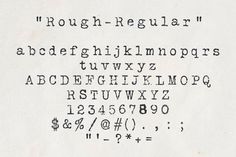 Silk Remington Typewriter Font Old Typewriter Font, Urban Fonts, Tattoo Font Styles, Tattoo Fonts Alphabet, Clean Fonts, Free Typeface, Typewriter Font, Beautiful Typography