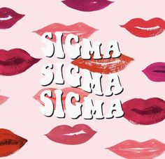 various lipsticks with the words stigma signal sign written on them in red and pink