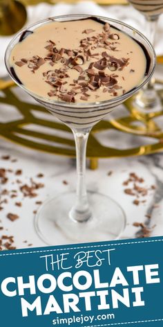 the best chocolate martini recipe ever