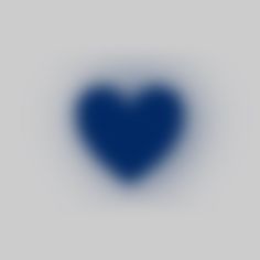 a blue heart on a gray background