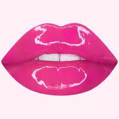 Sour Cherry | Wet Cherry Gloss - Lime Crime Cherry Lip Gloss, Bright Pink Lips, Hide Dark Circles, Lip Wallpaper, Hot Pink Lips, Cherry Lips, Shiny Lips, Bare Lip, Lip Gloss Colors