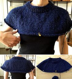 How to improvise a top-down sweater, Part 3: Finishing the neck and yoke - KT's Slow Closet Maglia Fair Isle, Knitting Help, Booties Crochet, Knitting Instructions, Knitting Tutorial, Knitting Techniques, Crochet Techniques