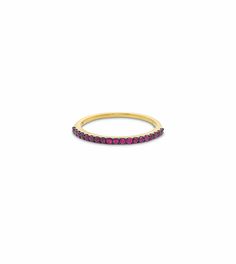 Ruby Stackable Band #ruby #rubyring #tubyband Silver Mountain Ring, Modern Ring Design, Dainty Ruby Ring, Stackable Engagement Ring, Gold Leaf Rings, Mountain Jewelry, Ruby Bands, Ruby Ring Gold, Rainbow Sapphires