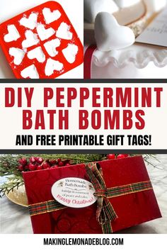 Learn how to make DIY peppermint bath bombs for a festive, relaxing bath experience. These easy-to-make bath bombs are the perfect holiday gift, adding a refreshing minty scent and skin-softening fizz to any bath. Perfect for self-care or as a homemade gift idea! Bath Boms Diy Recipes, Bath Boms Diy, Homemade Gift Idea, Simple Holiday Gifts, Making Lemonade, Wellness Ideas, Young Living Essential Oils Recipes, Bath Recipes, Bath Bomb Recipes