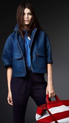 Burberry Jacket, Linen Jacket, Looks Chic, 가을 패션, Luxury Vintage, Shibori