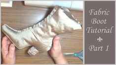 Part 2 - Fabric Boot Tutorial - https://www.youtube.com/watch?v=sSUTBQBLc5sShabby Chic Boots with Tresors de Luxe - https://www.youtube.com/watch?v=hL_AnU5rm... Paper Boots Craft, Boot Pattern, Paper Shoes, Victorian Shoes, Victorian Boots, Chic Boots, Vintage Christmas Stockings, Christmas Boots, Tea Ideas