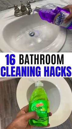 bathroom cleaning hacks that are easy to use