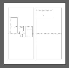 the diagram shows how to draw an object