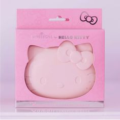 a pink hello kitty soap dish in its packaging