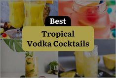 the best tropical vodka cocktails