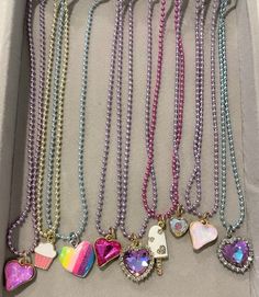 Alloy ball chain necklaces in 14 inch length for kids. Colors of chains include fuscia, purple, blue and a pale yellow.  These are light weight and made for your kiddos! If you are looking for a combo not shown please message me.  It is recommended this product is not worn in water.  Please familiarize yourself with my shop policies before purchasing. Ball Chain Necklace, Kids Necklace, Chain Necklaces, Pale Yellow, Ball Chain, Shop Policies, Halloween Shopping, Charm Necklace, Necklace Etsy