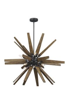 Visual Comfort Studio Sean Lavin Thorne Large Chandelier in Dark Weathered Zinc / Weathered Oak F3258/8DWZ/WOW Great Room Chandelier, Grand Piano Room, Lakeside Lodge, Feiss Lighting, Dark Weather, Accent Stools, Farmhouse Ceiling Fan, Luxury Materials, Outdoor Chandelier