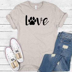 Pet Prints, Stay Pawsitive, Dogs Lover, Dog Shirts, Funny Dog Shirts, Pet Shirts, Dogs Tee, Dog Mom Shirt