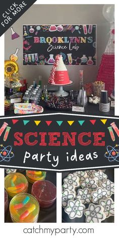 science party ideas for kids and adults