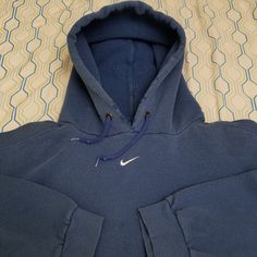 Vintage 90s Nike Blue Center Swoosh Hoodie Sweatshirt Check Logo Mini Swoosh Made In Usa Size Xl Has Some Marks In Some Spots Has Some Distressing On Hood And Cuffs Has Some Fading. Rare Hoodie True Vintage From The 90s Made In Usa Color Is Like A Pale Blue (In Between Royal And Baby Blue) Nike Swoosh Embroidered In The Center Really Unique Piece Measurements: -Pit To Pit: 25 Inches -Collar To Bottom Seam: 26 Inches Nike 90s Vintage Hoodie, Check Logo, 90s Nike, Nike Swoosh, Blue Nike, Nike Blue, The 90s, True Vintage, Pale Blue