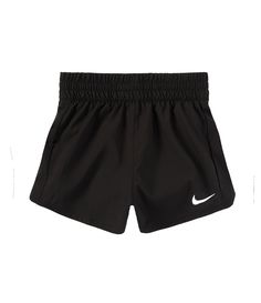 From Nike, these shorts feature:Cut-and-sew encased elastic waistbandNike "Swoosh" heat-transfer logo on one legPull-on stylingDri-fit interlock cotton/polyesterMachine wash/tumble dryImported. Shorts For Kids, Old Nikes, School Fits, Kids Shorts, Sport Girl, Sport Shorts, Dri Fit, Workout Shorts