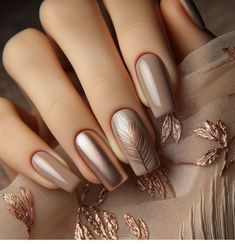 more in telegram Uñas Beige Elegantes, Fancy Nails Designs, Makijaż Smokey Eye, Trendy Nail Design, Classy Nails, Fancy Nails, Chic Nails, Chrome Nails, Nude Nails