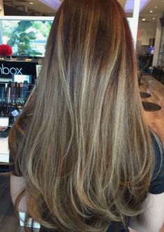 Brown Hair Streaks, Balayage Blond, Hazelnut Chocolate, Hair Streaks, Brown Hair With Blonde Highlights