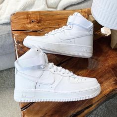 Nike Air Force 1 Highs Size: Women’s 6 Condition: Brand New In Box Nike Cortez 72, Shoes Nike Air Force, Nike Boots, Nike Air Force 1 High, Nike Fashion Shoes, Nike Waffle, Shoes Nike Air, Air Force 1 High, Nike Tennis Shoes