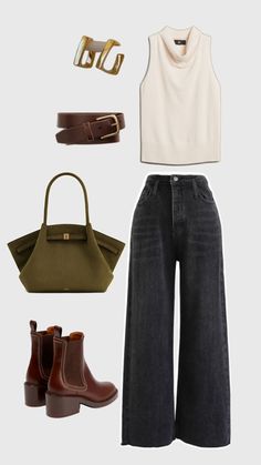 Outfit Mood Board, Fall Winter Wardrobe, Looks Street Style, Stylish Work Outfits, Fall 24, Fall Fits, Chic Outfit, Mode Inspiration