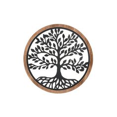 Decorate your place with the values that made you and have inspired you all the way and the new philosophies you learn every day with the Wood Framed Metal Tree Of Life Wall Art. The round metal wall decor features a wooden finish on its frame and includes a beautiful metallic silhouette of the tree of life carving known for its immense knowledge. This item is sold on a per-piece basis. Design: The Wood Framed Metal Tree Of Life Wall Art is sold on a per-piece basis. Material: MetalDimension: 5. Tree Of Life Wall Art, Credit Card Art, Textual Art, Tree Wall Decor, Accent Wall Decor, The Tree Of Life, Metal Tree, Wall Art For Sale, Room Wall Art