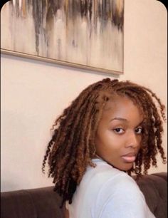 Dreadlock Styles, Wooden Dining Table, Girls Natural Hairstyles, Dyed Natural Hair, Dreadlock Hairstyles, Natural Hair Inspiration, High Table