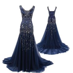 Prom Gown For Teens, Navy Blue Prom, Navy Blue Prom Dress, Prom Dresses Long Blue, Navy Prom Dresses, Beaded Mermaid, Navy Blue Prom Dresses, Prom Dresses 2016, Strapless Prom Dresses