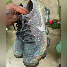 Super Clean No Box Ready To Ship $536 On Stockx Better Price Here No Low Ball Offers Nike Air Vapormax Flyknit 3, Nike Vapor Max, Vapor Max, Nike Air Vapormax Flyknit, Vapormax Flyknit, Nike Vapor, Sneakers Addict, Air Vapormax, Nike Air Vapormax