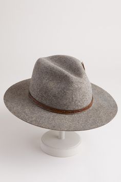 Nomad Bolivian Wool Felt Outback Hat | Overland Outback Hat, Cool Hats, Wool Felt, Fedora, Felt, Texture, Wool, Hats, Free Shipping